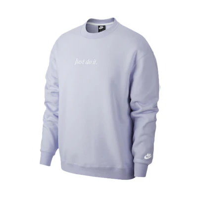 Nike Sportswear JDI Fleece Crew Sweatshirt Light Purple Casual Wear CD0414-539