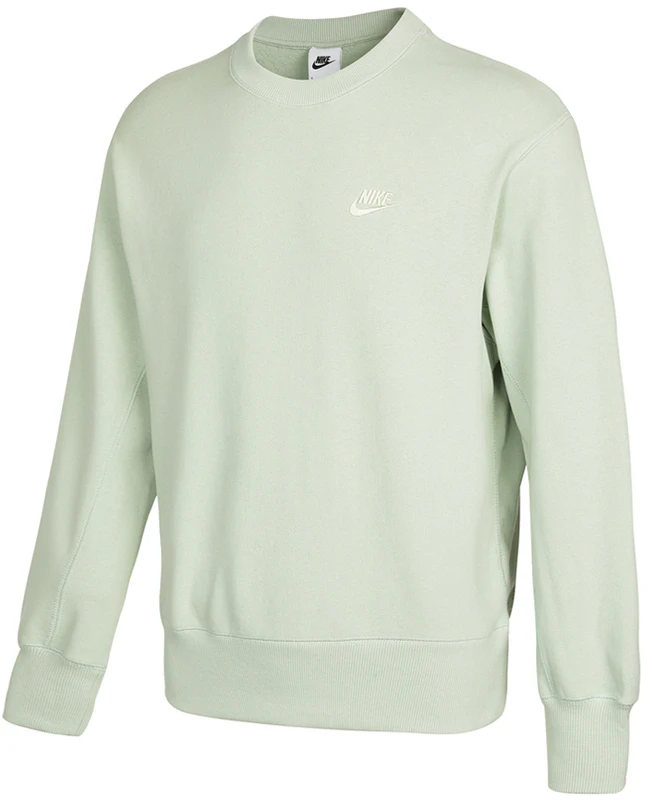 nike-sportswear-light-green-logo-crewneck-pullover-sweatshirt-casual-wear-da-0022-017
