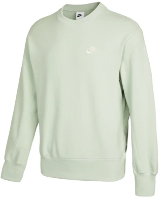 Nike Sportswear Light Green Logo Crewneck Pullover Sweatshirt Casual Wear DA0022-017 Buy Nike Sportswear Light Green Logo Crewneck Pullover Sweatshirt Casual Wear DA0022-017