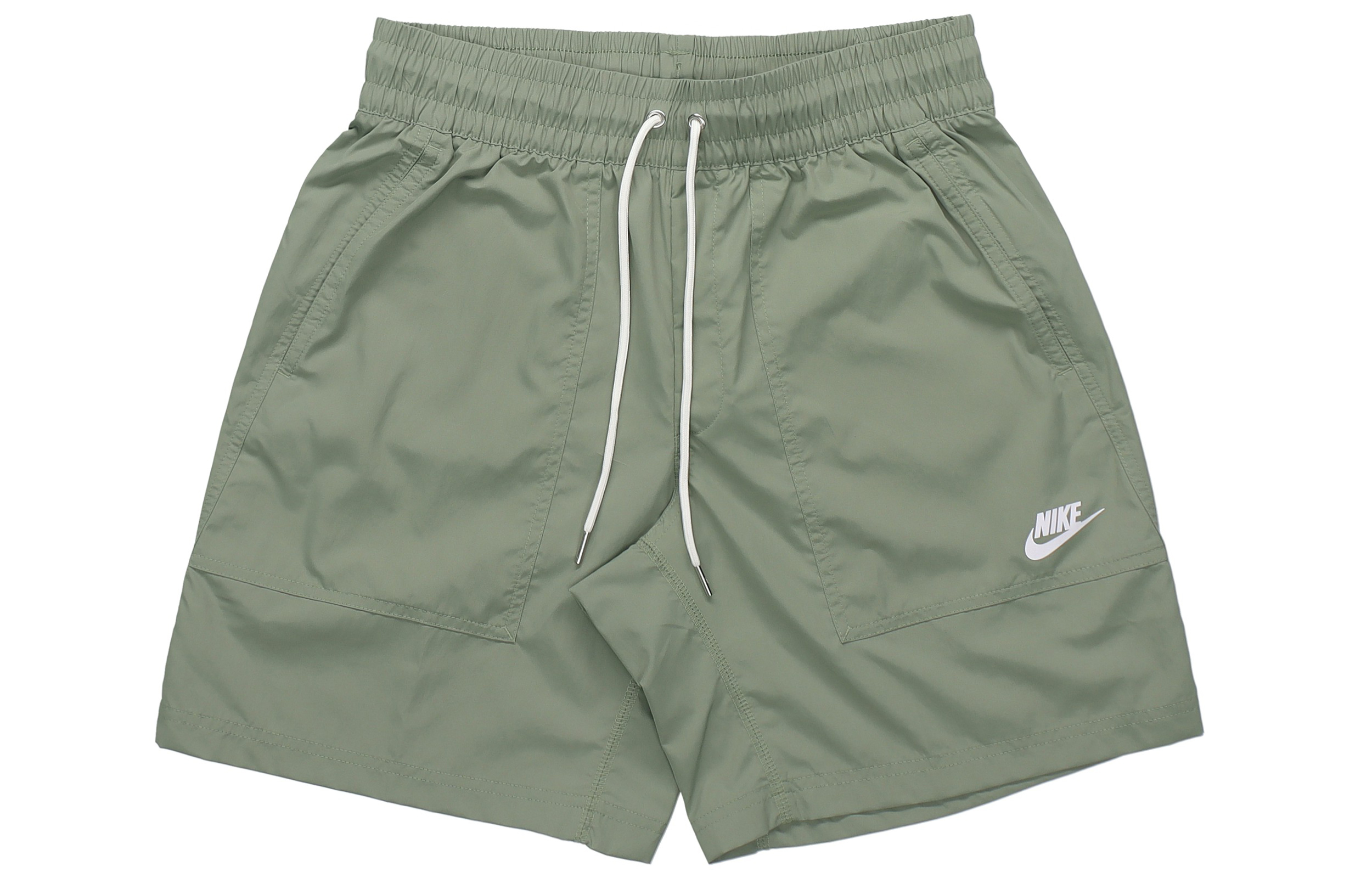 Nike Sportswear Light Green Woven Training Shorts with Large Pocket CU4472-353