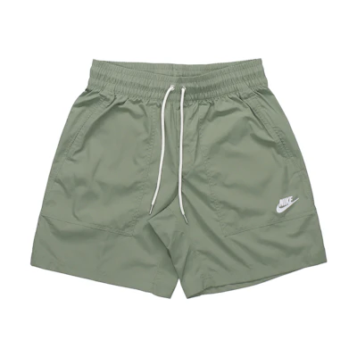 Nike Sportswear Light Green Woven Training Shorts with Large Pocket CU4472-353