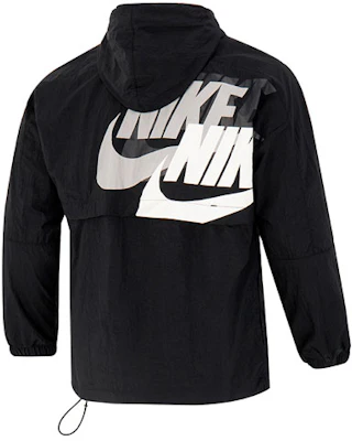 Nike Sportswear Lightweight Multi-Swoosh Woven Jacket Black Spring Casual DV3313-010 Lookbook Nike Sportswear Lightweight Multi-Swoosh Woven Jacket Black Spring Casual DV3313-010