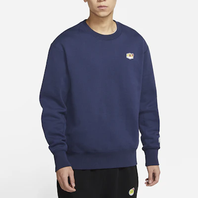 Nike Sportswear Logo Crewneck Pullover Sweatshirt Biru Navy CU4264-410 Shop Nike Sportswear Logo Crewneck Pullover Sweatshirt Biru Navy CU4264-410