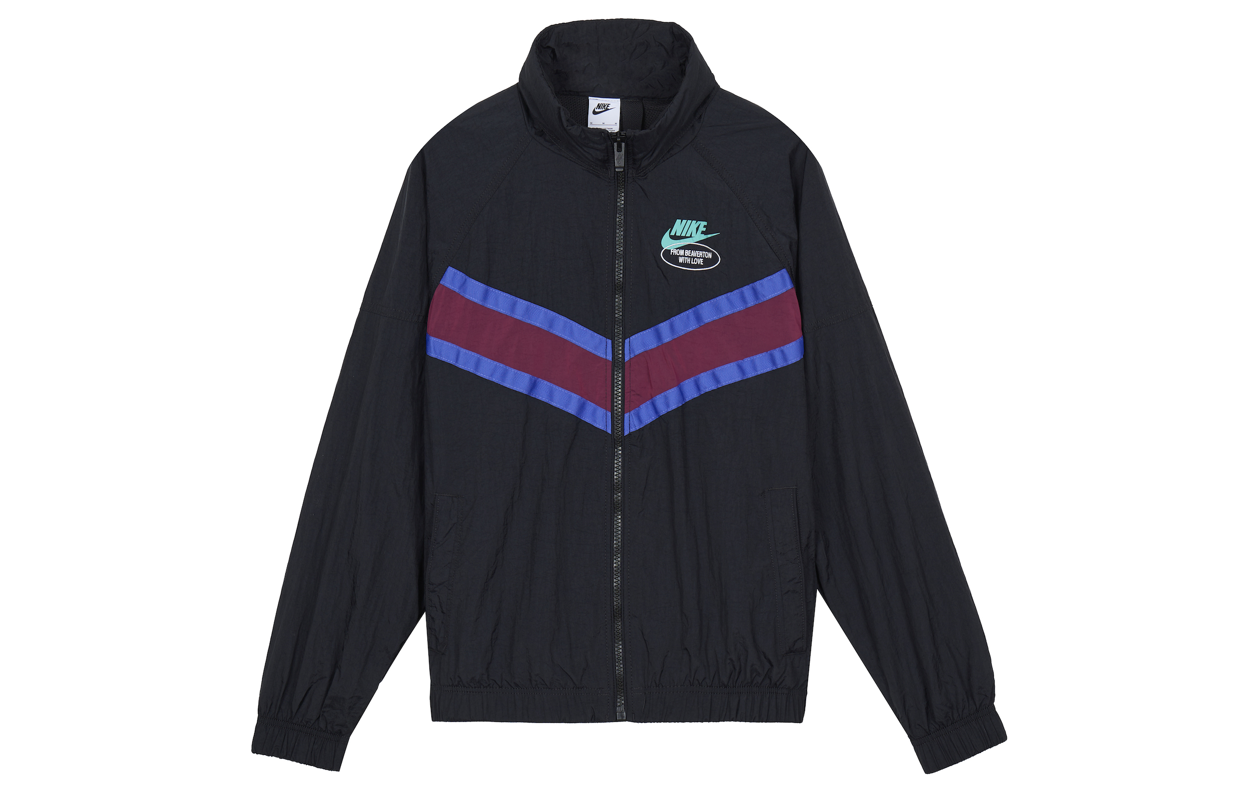 Nike Sportswear Logo Plant Graphic Zip Jacket Black DM5021-010