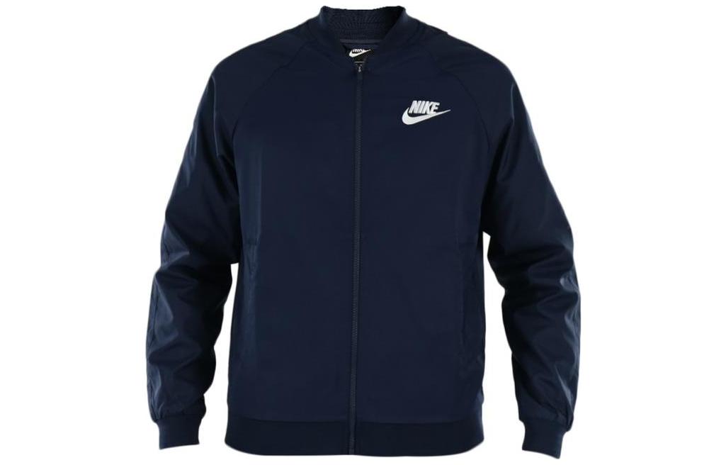 Nike Sportswear Logo Print Full-Zip Jacket Navy Blue 832225-451 圖 2