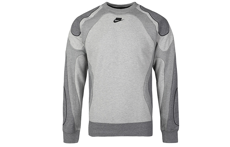 Nike Sportswear NSW Crewneck Pullover Sweatshirt Grey Mens College Style CZ1630-050