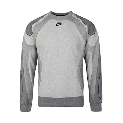 Nike Sportswear NSW Crewneck Pullover Sweatshirt Grey Mens College Style CZ1630-050