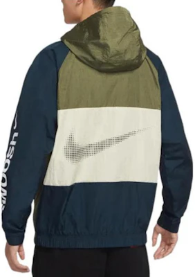 Nike 運動服 橄欖綠拼色字母Logo連帽外套 春款 DX6311-222 Details for Nike 運動服 橄欖綠拼色字母Logo連帽外套 春款 DX6311-222