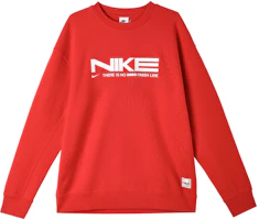 Nike Sportswear Premium FLC GCEL Year of the Snake Red Crewneck Sweatshirt IB5450-657 Nike Sportswear Premium FLC GCEL Year of the Snake Red Crewneck Sweatshirt IB5450-657