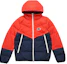 Order Chaqueta Puffer Nike Sportswear Windrunner Invierno Relleno Plumón Roja/Azul CU4405-673