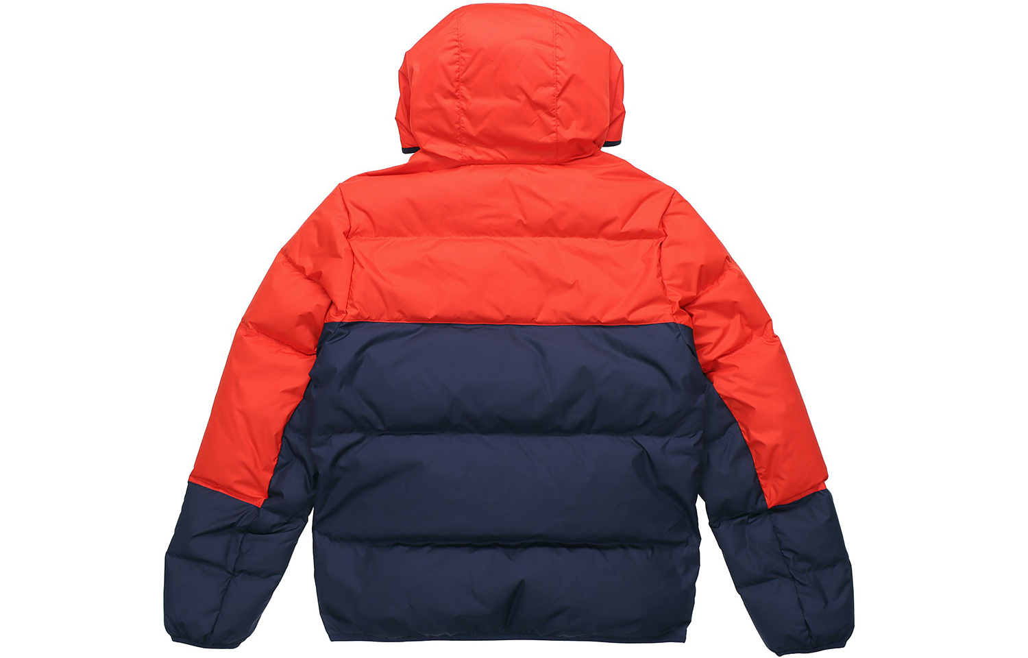 Lookbook Nike Sportswear Jaket Puffer Windrunner Winter Merah/Biru Down-Fill CU4405-673
