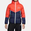 Shop Chaqueta Puffer Nike Sportswear Windrunner Invierno Relleno Plumón Roja/Azul CU4405-673