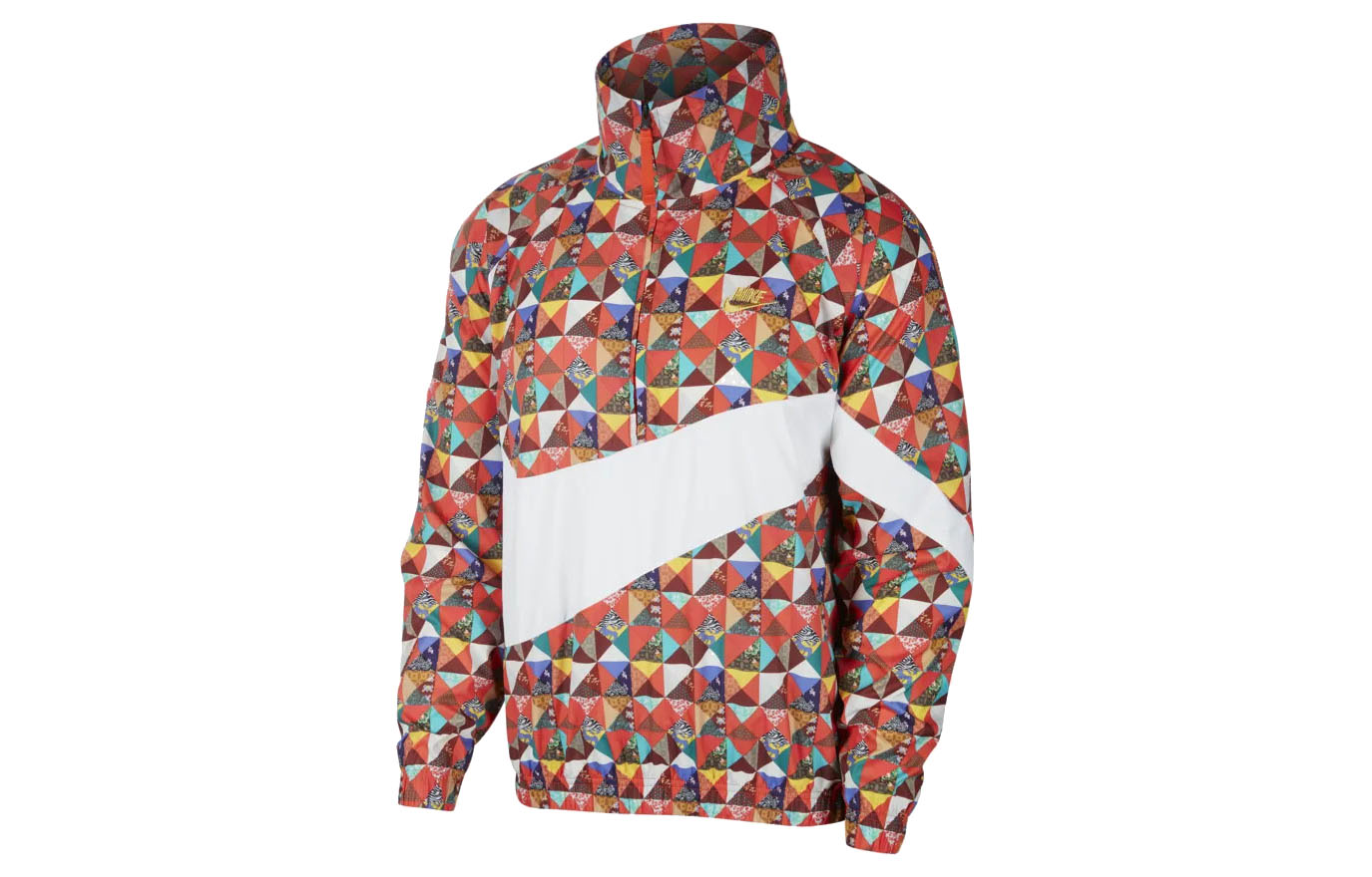 Nike Sportswear Retro Colorblock Half-Zip Logo Jacket Multicolor CI7690-100