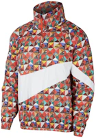 Nike Sportswear Retro Colorblock Half-Zip Logo Jacket Multicolor CI7690-100 Nike Sportswear Retro Colorblock Half-Zip Logo Jacket Multicolor CI7690-100