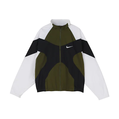 Nike Sportswear Retro Colorblock Track Jacket Olive Green BV5211-331