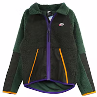 Nike Sportswear Retro Colorblock Warm Jacket Green Unisex BV3722-355 Nike Sportswear Retro Colorblock Warm Jacket Green Unisex BV3722-355