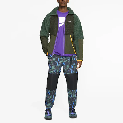 ナイキ スポーツウェア レトロ カラーブロック ジャケット グリーン ユニセックス BV3722-355 Lookbook ナイキ スポーツウェア レトロ カラーブロック ジャケット グリーン ユニセックス BV3722-355
