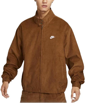 Nike Sportswear Retro Corduroy Harrington Jacket Coklat Jaket Kasual Lelaki FZ0632-281 Shop Nike Sportswear Retro Corduroy Harrington Jacket Coklat Jaket Kasual Lelaki FZ0632-281