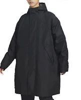 Cheap Nike 運動風暴適配可拆式連帽黑色外套 DQ4283-010