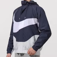 Details for Nike Sportswear Swoosh Logo Jaket Berhud Biru Tua Musim Bunga DD5968-437