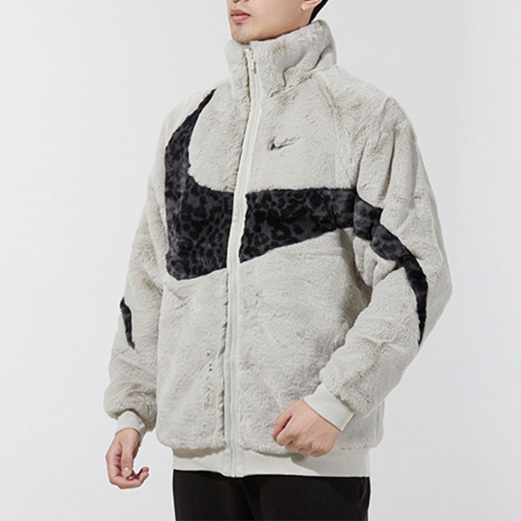 Details for Nike Sportswear Swoosh Colorblock Logo Track Jacket Spring White DH6685-072
