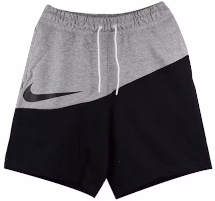 Nike Sportswear Swoosh Colorblock Shorts Hitam/Abu-Abu BV5310-064 Order Nike Sportswear Swoosh Colorblock Shorts Hitam/Abu-Abu BV5310-064