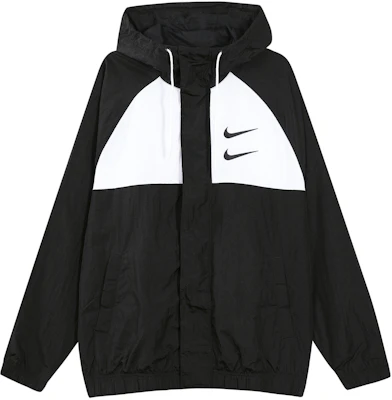 Chaqueta Rompevientos Nike Sportswear Swoosh Doble Logo Negra Estilo Primavera CJ4889-011 Order Chaqueta Rompevientos Nike Sportswear Swoosh Doble Logo Negra Estilo Primavera CJ4889-011
