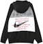 Lookbook Chaqueta Rompevientos Nike Sportswear Swoosh Doble Logo Negra Estilo Primavera CJ4889-011