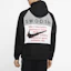Details for Chaqueta Rompevientos Nike Sportswear Swoosh Doble Logo Negra Estilo Primavera CJ4889-011
