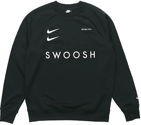 Nike Sportswear Swoosh Double Swoosh Crewneck Pullover Sweatshirt Hitam Pria CJ4841-010 Buy Nike Sportswear Swoosh Double Swoosh Crewneck Pullover Sweatshirt Hitam Pria CJ4841-010