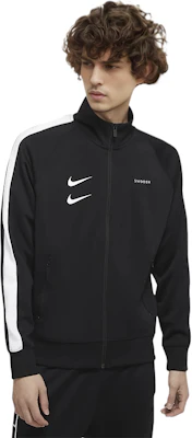 Nike 運動風雙勾復古外套 黑色 CJ4885-010 Shop Nike 運動風雙勾復古外套 黑色 CJ4885-010