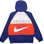 Lookbook Nike Sportswear Swoosh 雙勾防風外套 藍色春季款 CJ4889-455