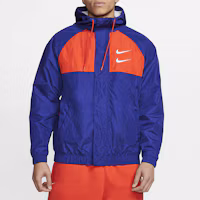 Purchase Nike Sportswear Swoosh Double Swoosh Windbreaker Jacket Biru Gaya Musim Bunga CJ4889-455