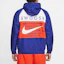 Details for Nike Sportswear Swoosh 雙勾防風外套 藍色春季款 CJ4889-455