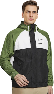 ナイキ スポーツウェア スウッシュ ダブル ウインドブレーカー グリーン 春モデル DD1089-010 Shop ナイキ スポーツウェア スウッシュ ダブル ウインドブレーカー グリーン 春モデル DD1089-010