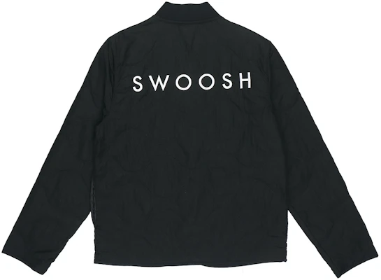 Nike Sportswear Swoosh Embroidered Double Logo Loose Fit Winter Jacket Black . DM1247-010 Lookbook Nike Sportswear Swoosh Embroidered Double Logo Loose Fit Winter Jacket Black . DM1247-010