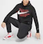 Details for Nike 運動風連帽衫黑色上衣 Swoosh Logo 休閒套頭衛衣 CJ4864-010