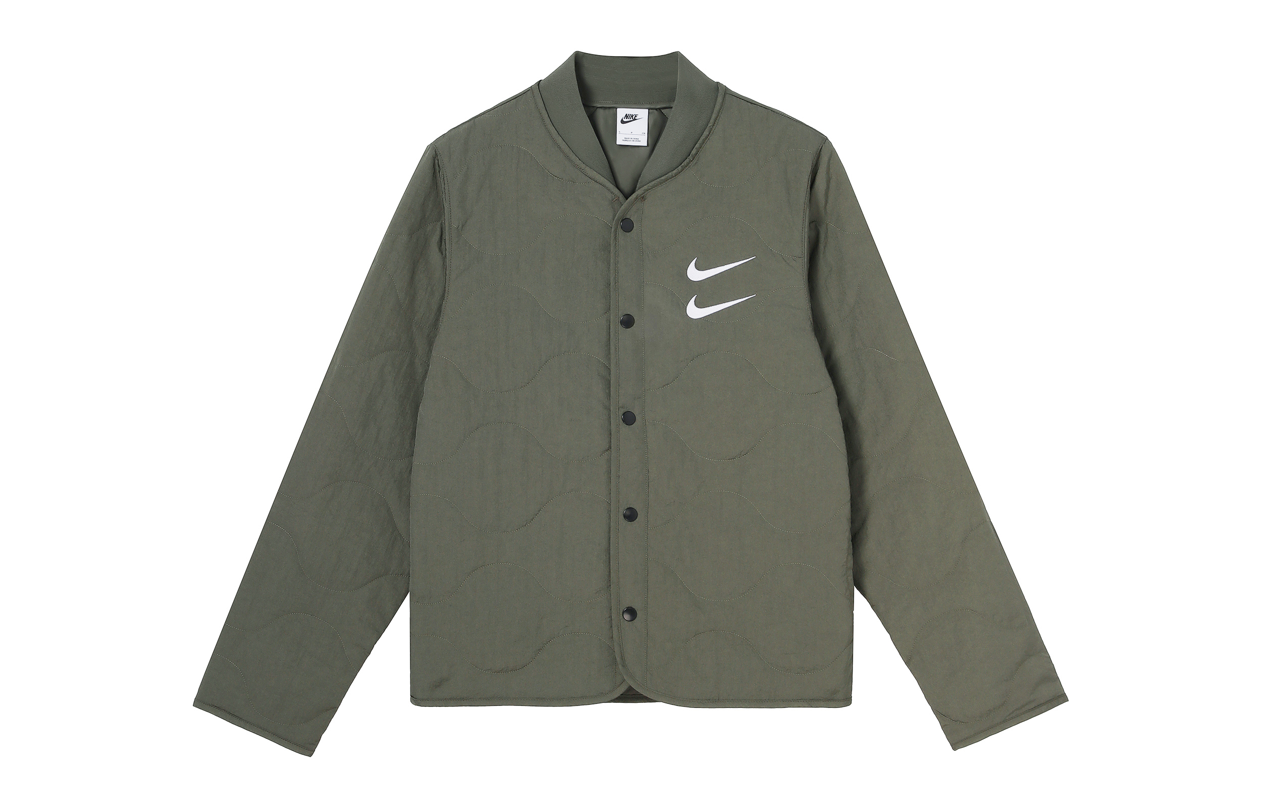 Buy Nike 運動服 Swoosh 棉絎夾克 男款 寬鬆版 黃昏黃色 DM1247-380