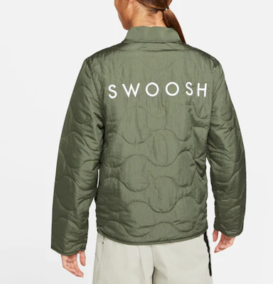 Nike 運動服 Swoosh 棉絎夾克 男款 寬鬆版 黃昏黃色 DM1247-380 Purchase Nike 運動服 Swoosh 棉絎夾克 男款 寬鬆版 黃昏黃色 DM1247-380