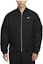Order Jaket Nike Sportswear Swoosh Hitam Solid Zip Penuh Kasual Lelaki FV6152-010