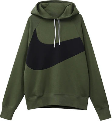 나이키 스포츠웨어 스우시 테크 플리스 풀오버 후디 아미 그린 DD8223-326 Order 나이키 스포츠웨어 스우시 테크 플리스 풀오버 후디 아미 그린 DD8223-326