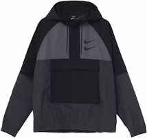 Nike Sportswear Swoosh Woven Jacket Black Long Sleeve Casual Wear DJ0477-011 Nike Sportswear Swoosh Woven Jacket Black Long Sleeve Casual Wear DJ0477-011