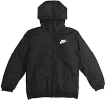 Nike Sportswear Synthetic Fill Hooded Jacket Black 928862-010 Nike Sportswear Synthetic Fill Hooded Jacket Black 928862-010