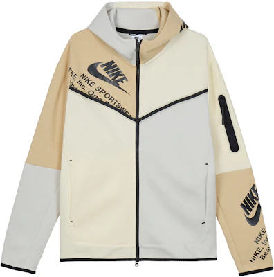 Nike Sportswear Tech Fleece Full-Zip Hoodie Ashen Slate Retro Print DM6475-072 Buy Nike Sportswear Tech Fleece Full-Zip Hoodie Ashen Slate Retro Print DM6475-072