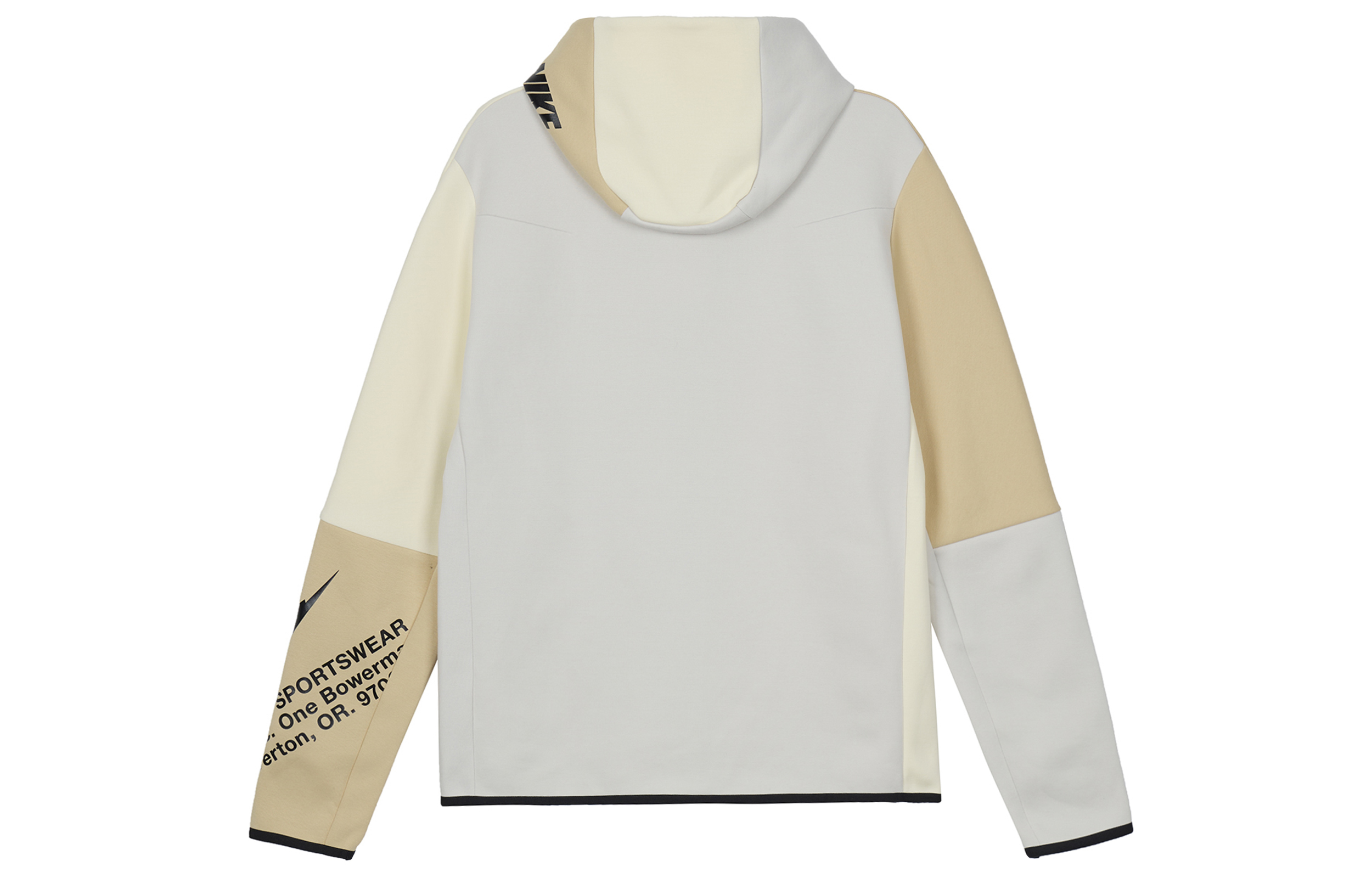 Lookbook Nike Sportswear Tech Fleece Full-Zip Hoodie  Ashen Slate Retro Print DM6475-072