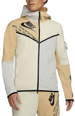 Nike Sportswear Tech Fleece Full-Zip Hoodie Ashen Slate Retro Print DM6475-072 Purchase Nike Sportswear Tech Fleece Full-Zip Hoodie Ashen Slate Retro Print DM6475-072