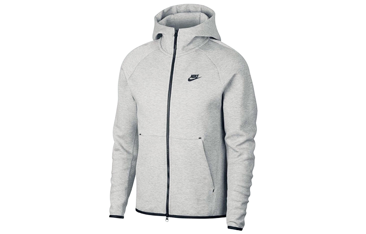 Nike Sportswear Tech Fleece Full-Zip Hoodie Sweatshirt Grey 928484-063
