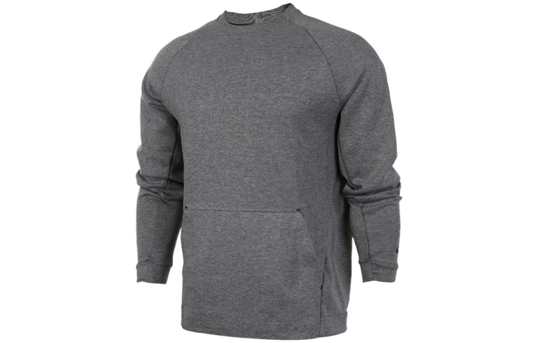Nike Sportswear Tech Fleece Pullover Crewneck Sweatshirt Grey 805141-091