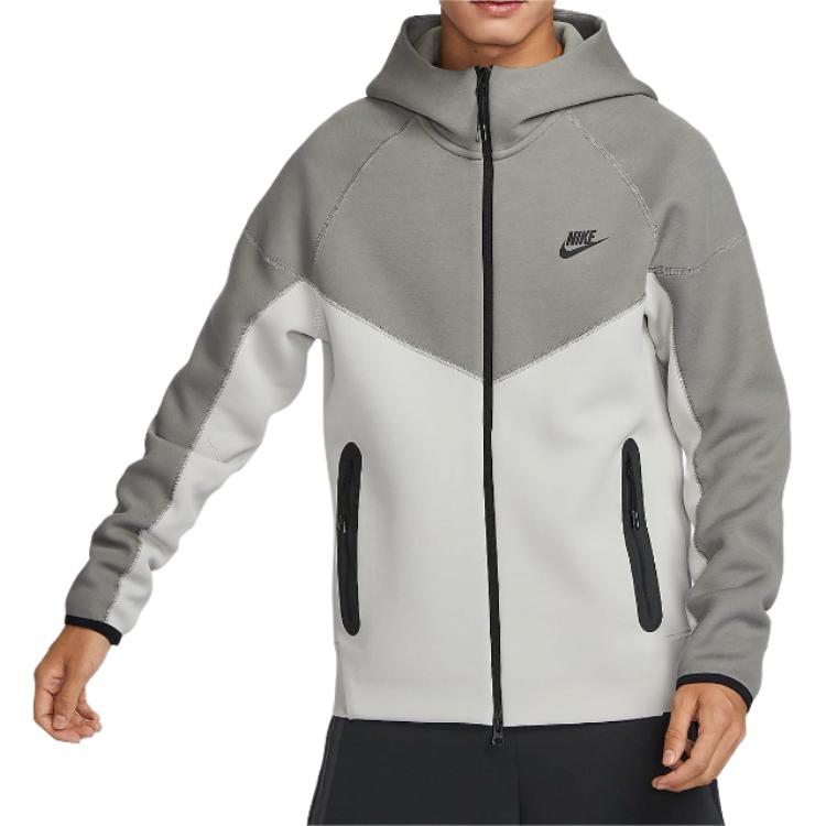 Nike Sportswear Tech Fleece Windrunner Full-Zip Jacket Men’s Iron Grey/Teal/Black FB7922-014