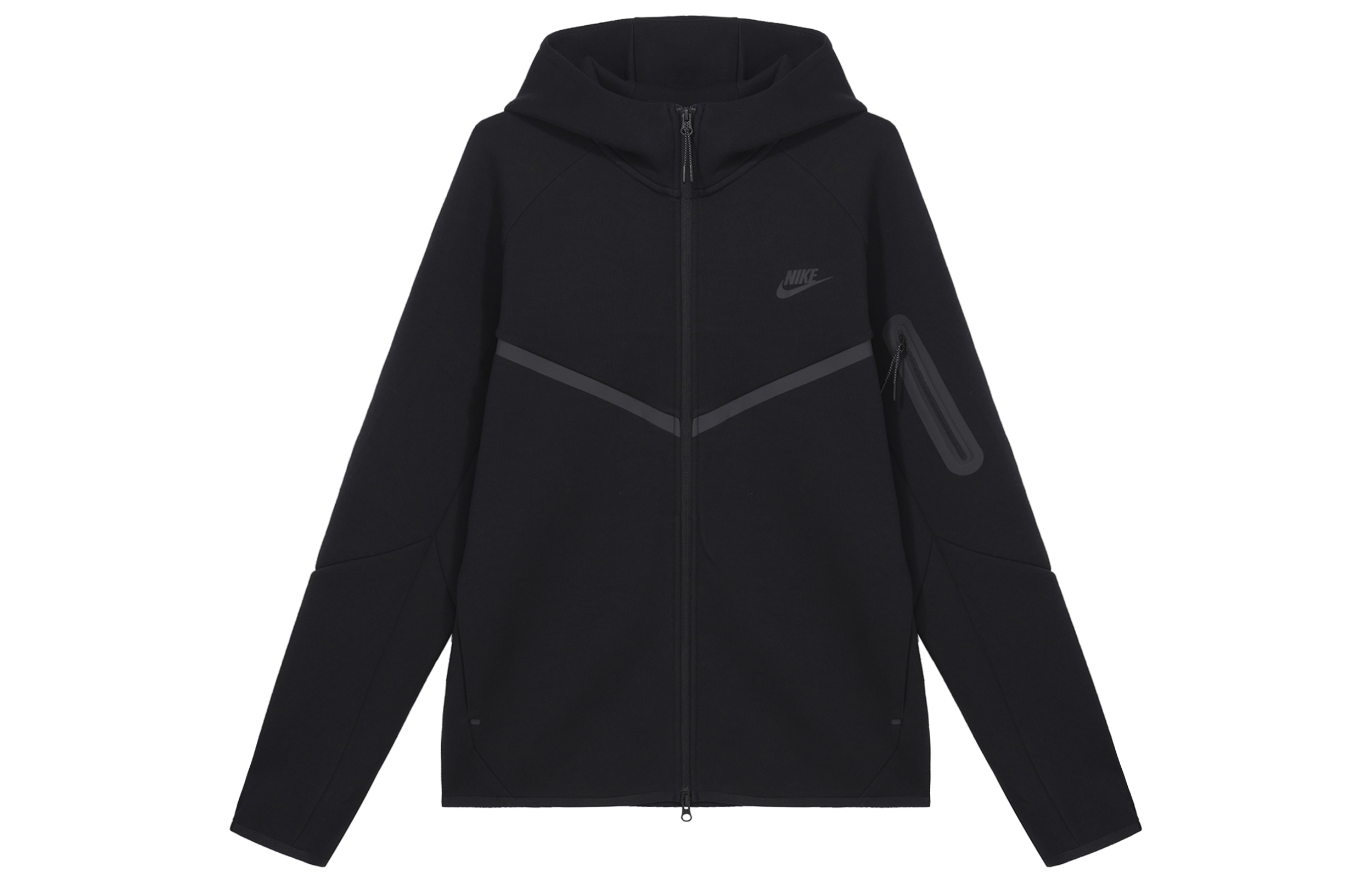 Nike Sportswear Tech Fleece Windrunner Hoodie Jacket Black HV0950-010